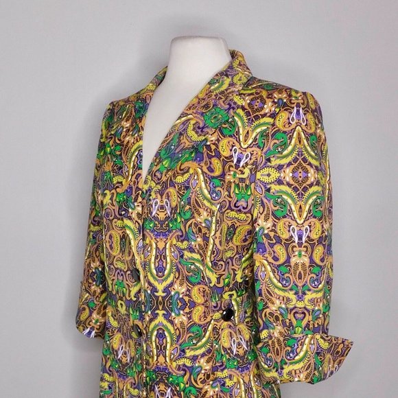 mardi gras trench coat